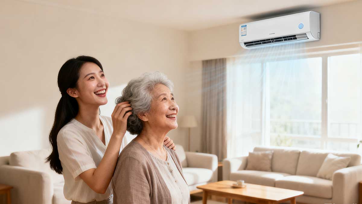 「エアコン病」に別れを：対流と放射を組み合わせた五恒健康住宅体験