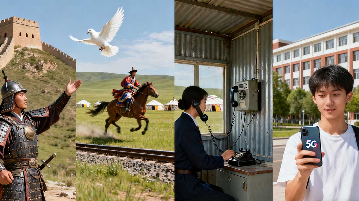 飛脚伝書から5G通信、従来のエアコンから放射冷暖房へ：快適な生活の必然的な進化