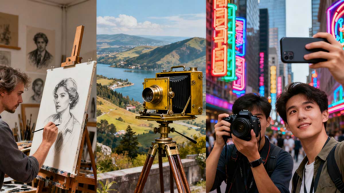 从碳笔素描到手机摄影，从传统空调到辐射空调：舒适生活的技术进化论