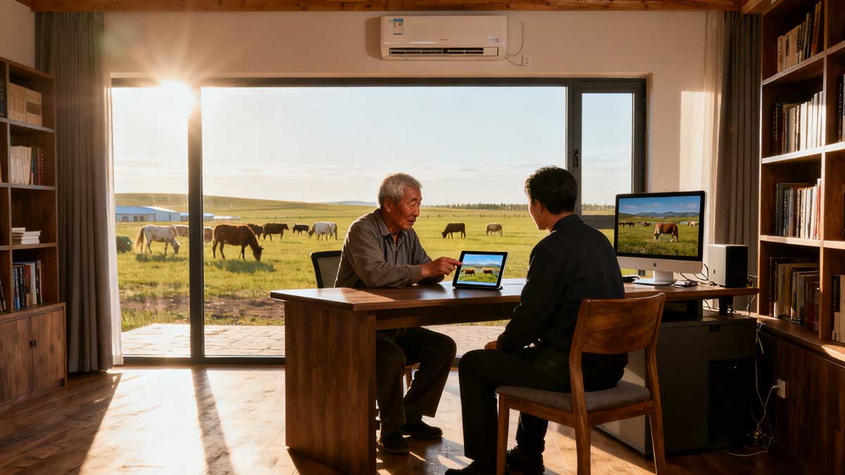 The Warm Transformation at Grandpa Zhang's Home in Hongqi Village, Ulanqab, Inner Mongolia: One System Changes the Winter Life of Three Generations Under One Roof