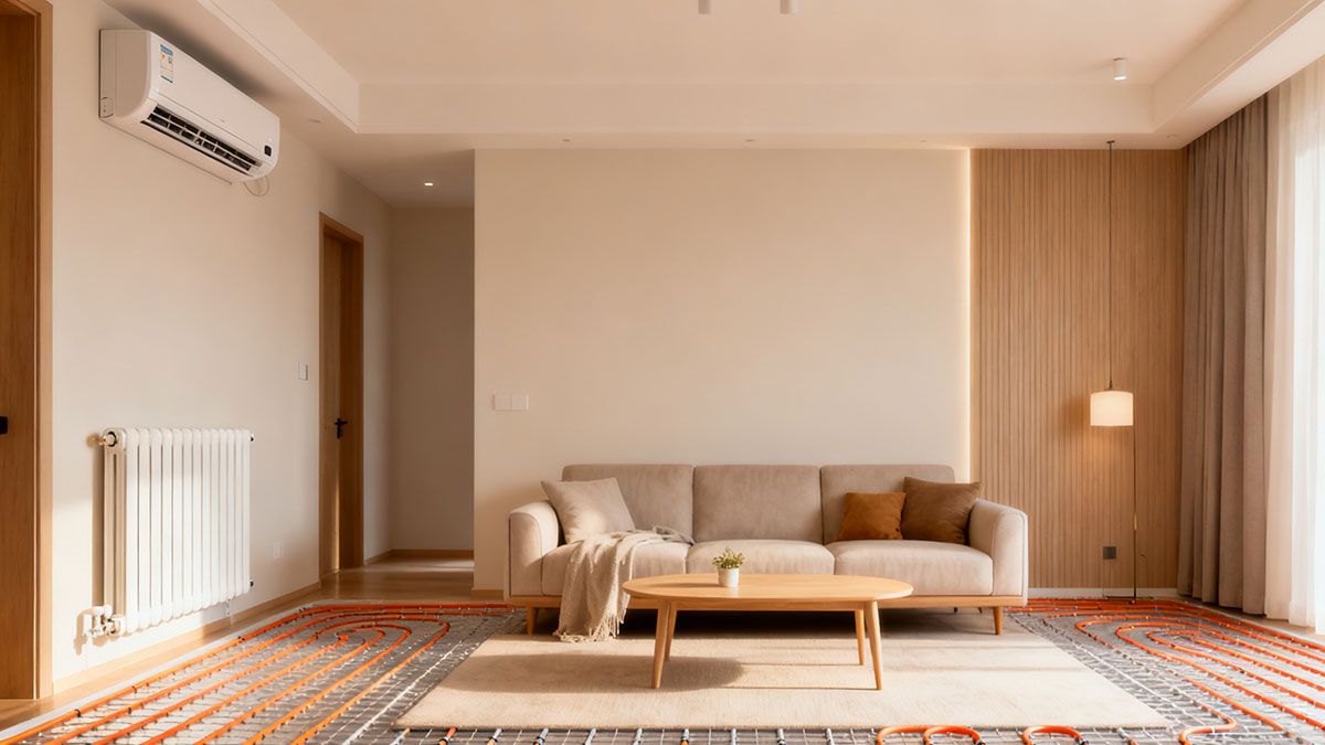 « Compagnon Clim » : ajoutez un terminal radiant à votre climatiseur split existant pour une mise à niveau économique vers une maison « Cinq Constantes »