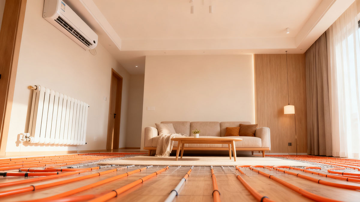 „Klima-Companion“: Rüsten Sie Ihre bestehende Split-Klimaanlage mit einer Strahlungsheizung/-kühlung auf – kostengünstiges Upgrade zum „Fünf-Konstant-System“