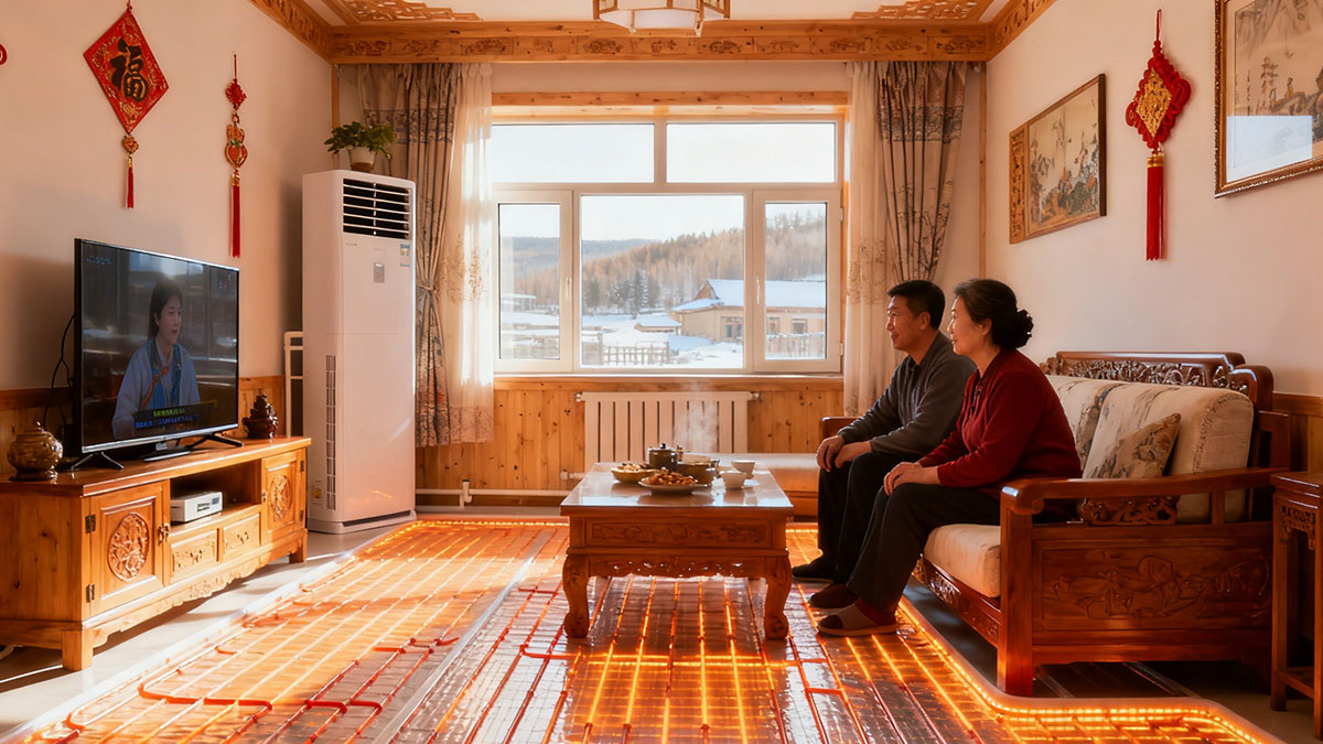 初投资高、低温效差？空气能水机采暖的“阿喀琉斯之踵”