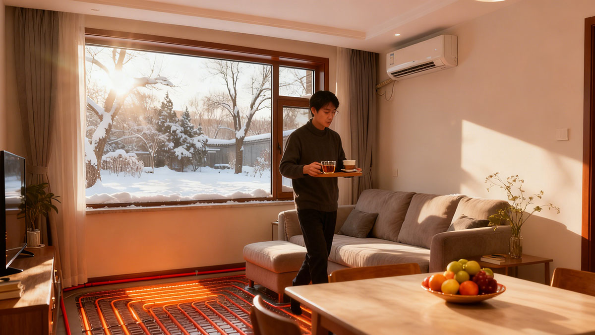 “装不起”的空气能地暖？看ABC空调如何用“耦合”技术打破成本困局