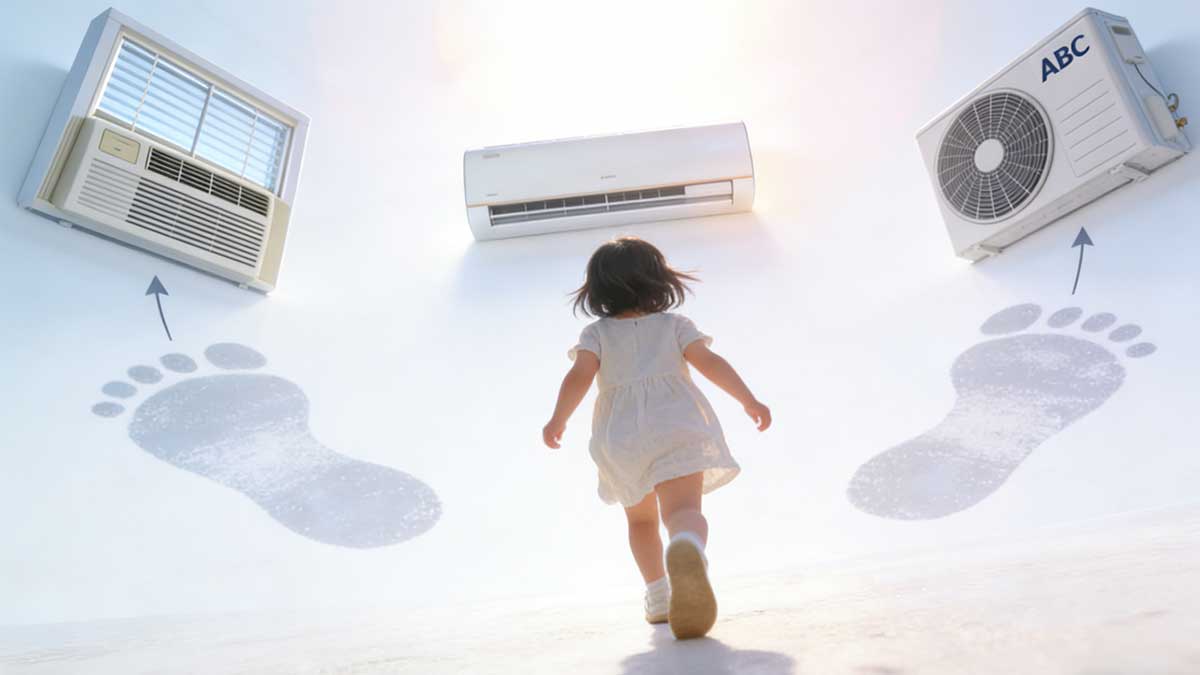 家用空调的第三次形态革命：从窗机、分体机到ABC系统