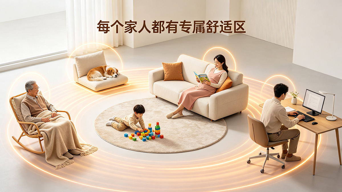 每个家人都是VIP：ABC系统如何为不同人群定制舒适环境