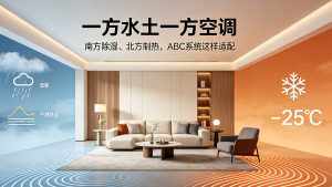 一方水土一方空调：南方与北方家庭如何因地制宜选对ABC系统